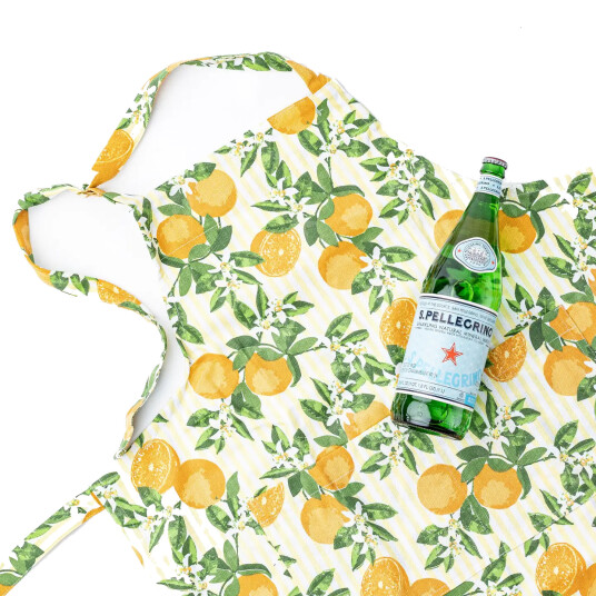 Appelsin blomst forkle