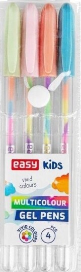 Easy Gelpenn, Ulike Farger, 4 Stk
