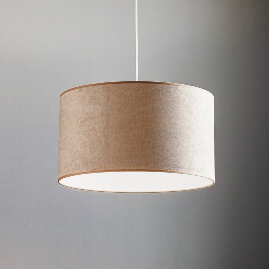 Duolla Hengelampe Bristol vevemønster beige