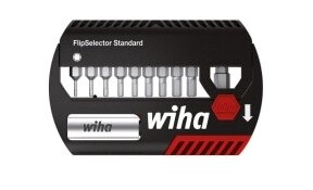 Wiha Flipselector Standard, 11 Stykker, Sekskantet, Polyamid, 3,0 4,0 5,0 6,0 2,0 2,5 1,5 8,0 1/4, 25 Mm, 25,4 / 4 Mm (1 / 4")