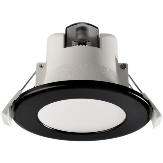 Deko Light Acrux Downlight 68mm 7W Hvit M/ Avtagbar Svart Ring Deko Light Acrux Downlight 68mm 7W Hvit M/ Avtagbar Svart Ring