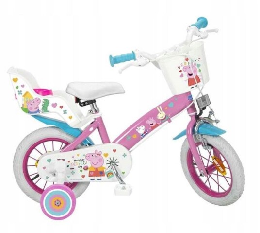 Toimsa Peppa Gris Barnesykkel 12" 3 5 År Rosa