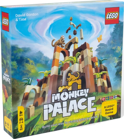 LEGO Monkey Palace Brettspill for 2-4 Spillere, Aldersgruppe 10+, Norsk Reglesett
