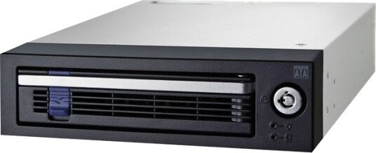 Icy Dock 3.5" SATA harddiskkabinett svart