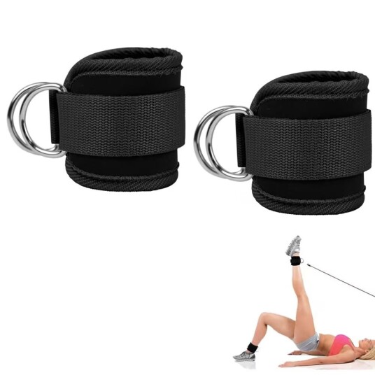 INF Ankelstropp for styrketrening med kabelmaskiner 2 Pack
