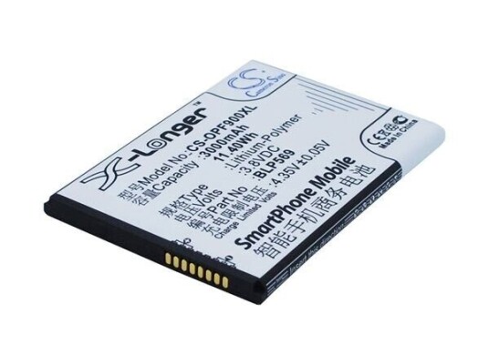 OPPO X9000 batteri (3000 mAh 3.8 V) OPPO X9000 batteri (3000 mAh 3.8 V)
