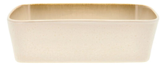 Bitz fat rektangulært 21x28 cm Cream white