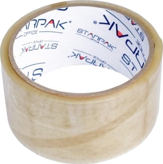 Gjennomsiktig Pakketeip 48 Mm / 40 M Gjennomsiktig Pakketeip 48 Mm / 40 M
