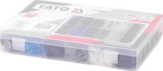 YATO YT-06654 Klipssett, kupékledning YATO YT-06654 Klipssett, kupékledning