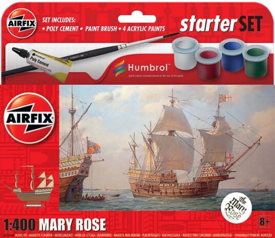 Airfix Startsett 1/400 Mary Rose Airfix Startsett 1/400 Mary Rose