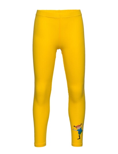 Pippi Leggings Yellow Martinex YELLOW 86,92,98,104,110,116,122