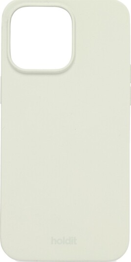 Holdit Silicone Case iPhone 15 Pro Max Cream