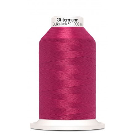 Gütermann Bulky Lock 80 Sytråd Polyester Rosa 382 1000m