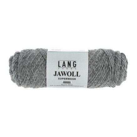 Lang Garn Jawoll Garn 03 Mørk Grå Melange