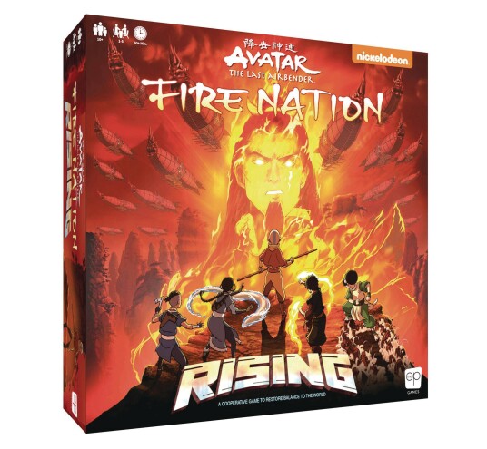 Avatar: Fire Nation Rising - Brettspill fra Outland Avatar: Fire Nation Rising - Brettspill fra Outland