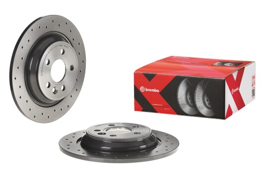 Bremseskive BREMBO 08.A537.1X Bremseskive BREMBO 08.A537.1X
