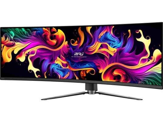 MSI MPG 491CQPDE 49" QD-OLED Gaming Monitor 5120x1440 144Hz Kurvet Svart