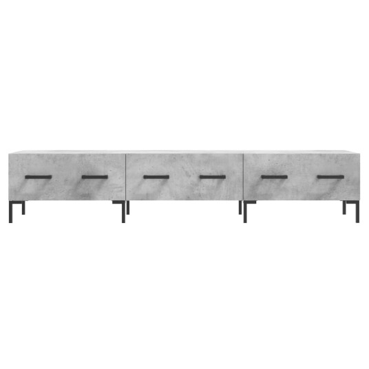 vidaXL TV-benk betonggrå 150x36x30 cm konstruert tre 8720845945299 vidaXL TV-benk betonggrå 150x36x30 cm konstruert tre 8720845945299