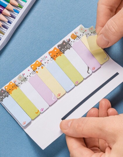 Gadget Master Gadget Master 150 stk Post It Lapper Søte Katter 