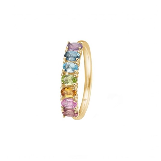 Mads Z Poetry Rainbow Ring 14 kt. Gull 1544054-54 - Dame - Gold