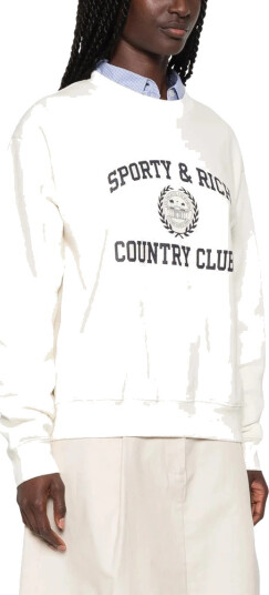 Sporty & Rich Dame Gensere & Hettegensere Beige M,