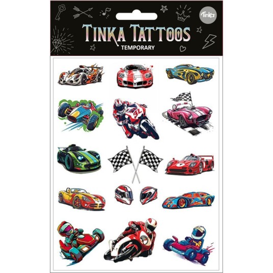 Tinka Tattoo Midlertidig Tatoveringer Biler