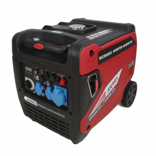 SENCI SC5500i Inverter Aggregat Bensin Max 6000W ATS Elektrisk start SENCI SC5500i Inverter Aggregat Bensin Max 6000W ATS Elektrisk start
