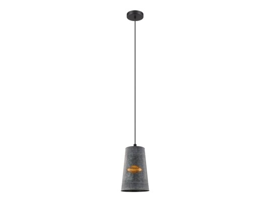 Eglo Honeybourne Pendellampe I Svart Med Sink Og Antikk Gull Skjerm Eglo Honeybourne Pendellampe I Svart Med Sink Og Antikk Gull Skjerm