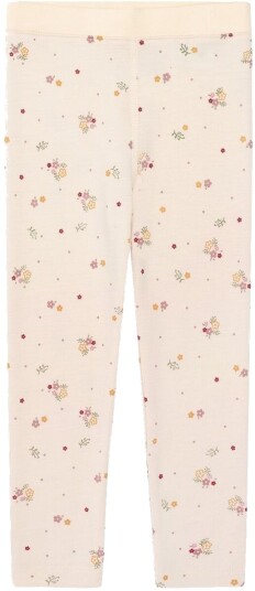 Hust&Claire ull Hust and Claire Liro Flora ulleggings Off White (122) 122