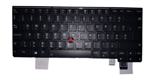 Lenovo Darfon - Brbart tastatur - til utskifting - Ungarsk - Svart