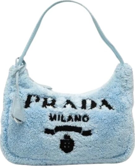 Prada Vintage Dame Pre owned Blå ONE SIZE,