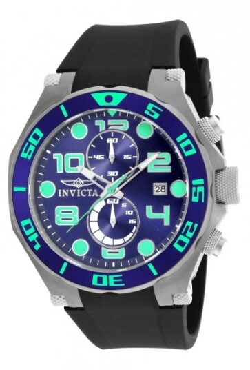 Invicta Herreklokke 17813 Pro Diver Blå/Gummi Ø50 mm Invicta Herreklokke 17813 Pro Diver Blå/Gummi Ø50 mm