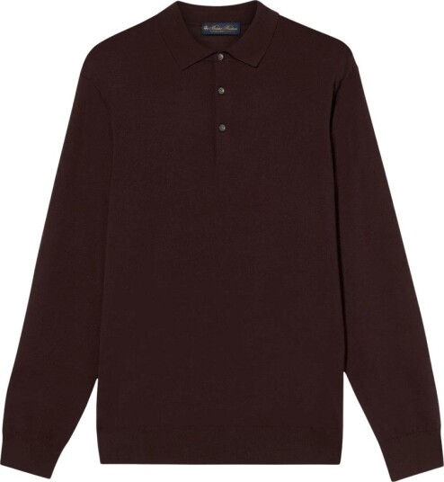 Brooks Brothers Herre Strikkevarer Brun L,