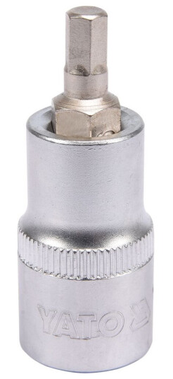 Yato 1/2" H6 Hex Innstikksokkel 55 mm - Håndverktøy