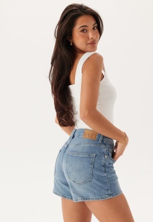 VERO MODA Vmtess mid rise short denim shorts Medium Blue DenimDetail:RA3013 M