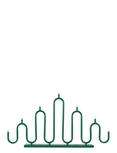 Globen Lighting Candlestick Noel 7 - Green - H39CM Globen Lighting Candlestick Noel 7 - Green - H39CM