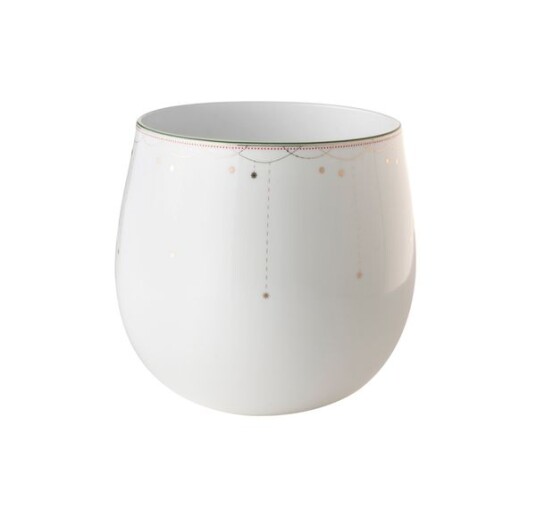 Wik & Walsøe  Julemorgen Girlander krukke 16 cm