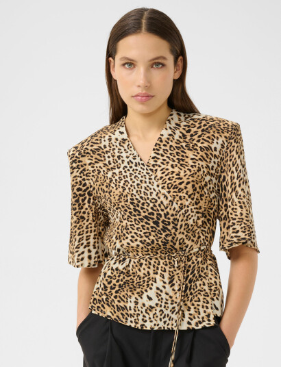 Gestuz Gzkadla Wrap Top - Yellow - 32
