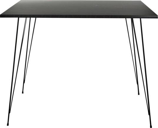 Murtwell bord 90 cm - Svart / Hvit