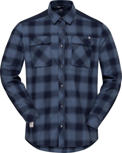 Norrøna Femund Flannel Shirt M's Navy Blazer M