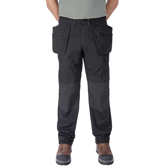 Carhartt Steel Cargo Craft Pants Mens Black W36/L36 W36/L36 Carhartt Steel Cargo Craft Pants Mens Black W36/L36 W36/L36