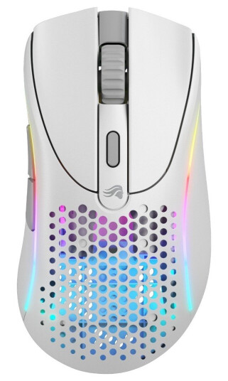 Glorious Model D 2 Wireless Gamingmus - Optisk - 19000 DPI - Hvit