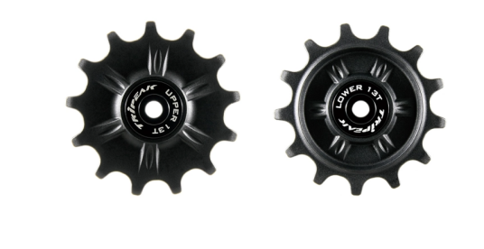 Tripeak trinsehjul keramiske lagre 13T/13T 12S GRX812/817/M91XX sort