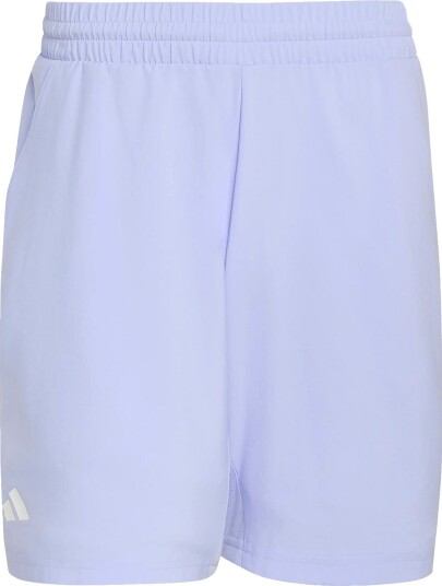 adidas Tennis Club 3 Stripe Shorts Purple M