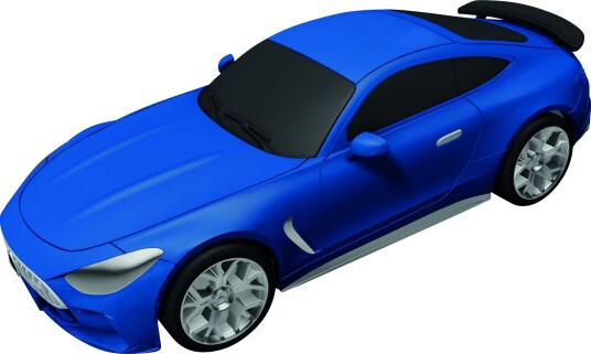 Carrera AMG Mercedes GT Hyperblue Racerbil For Go Racerbane 1:43