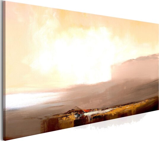 Bilde Beginning Of The End 1 Part Beige Narrow 120x40 Artgeist sp. z o. o.