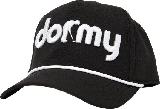 Dormy Rope Cap Svart Capser Black Medium-Large Dormy Rope Cap Svart Capser Black Medium-Large