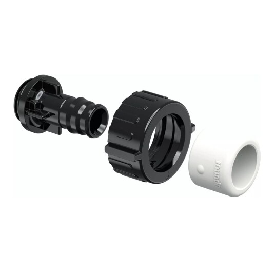 Uponor Aqua Plus Q&E Adapter Nippel 15 x 2,5 mm PN 10 for PPM Rørsystem