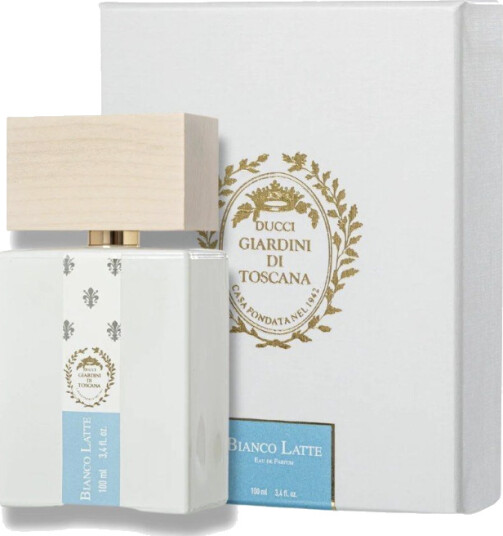 Giardini Di Toscana Bianco Latte Unisex Eau de Parfum 100 ml med Mysk og Vanilje Giardini Di Toscana Bianco Latte Unisex Eau de Parfum 100 ml med Mysk og Vanilje