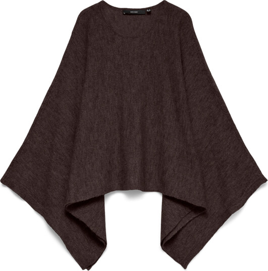 Vero Moda Vmisla Ls O Neck Cape Brown M/L Vero Moda Vmisla Ls O Neck Cape Brown M/L